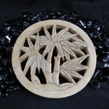 Soapstone Carved Bamboo Coaster