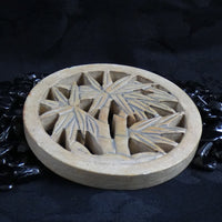 Soapstone Carved Bamboo Coaster