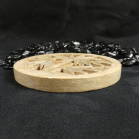 Soapstone Carved Bamboo Coaster