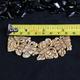 Polished Soapstone Butterfly Pendant