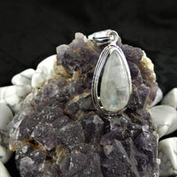 Moonstone Pendant in Sterling Silver