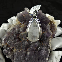 Moonstone Pendant in Sterling Silver