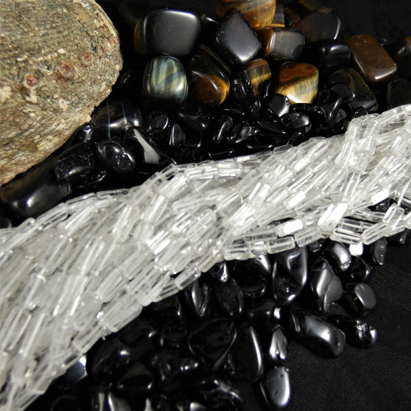 Quartz Crystal Bead Strands(rectangle)