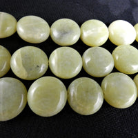 Serpentine Bead Strands(flat round)