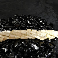Peachy Quartz Bead Strands(rectangle)