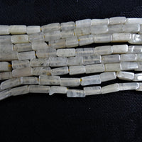 Peachy Quartz Bead Strands(rectangle)