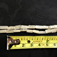 Peachy Quartz Bead Strands(rectangle)