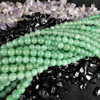 Green Aventurine Bead Strand(round 2 colors)