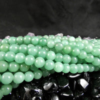 Green Aventurine Bead Strand(round 2 colors)