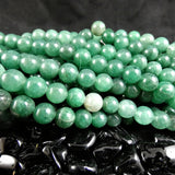 Green Aventurine Bead Strand(round 2 colors)