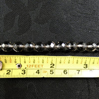 Faceted Smoky Quartz Bead Strand(various)