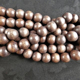 Natural Wood Bead Strands(14mm round)