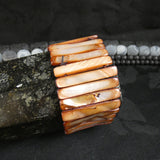 Sienna Mother of Pearl Stretch Bracelets (Dyed) (Various)