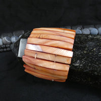 Sienna Mother of Pearl Stretch Bracelets (Dyed) (Various)