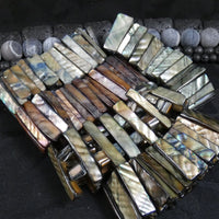 Mother of Pearl Stretch Bracelets