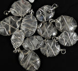 Oval Stone Pendants(various)