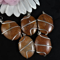 Oval Stone Pendants(various)