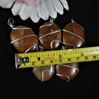 Oval Stone Pendants(various)