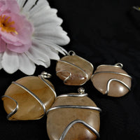 Oval Stone Pendants(various)