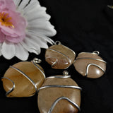 Oval Stone Pendants(various)