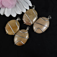 Oval Stone Pendants(various)