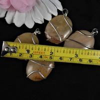 Oval Stone Pendants(various)
