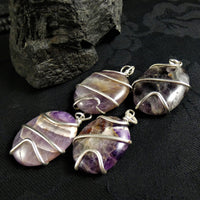 Oval Stone Pendants(various)