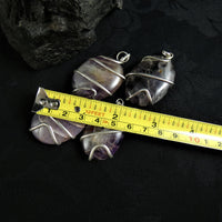Oval Stone Pendants(various)