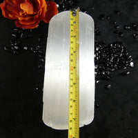 Selenite Cylinder Lamp (20 cm)