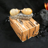 USSR Selenite Carving: Two Hedgehogs (Various)