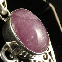 Ruby Sterling Silver Pendant
