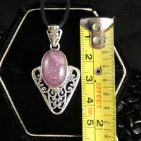 Ruby Sterling Silver Pendant