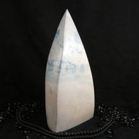 Scorzalite Lazulite Free-Form Polished Tower (091)