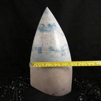 Scorzalite Lazulite Free-Form Polished Tower (091)