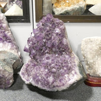 Large Brazilian Amethyst Cluster (Showpiece)