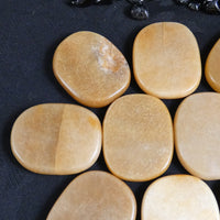 Flat Peach Moonstone Palm Stones (10 Packs) (Various)