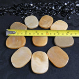 Flat Peach Moonstone Palm Stones (10 Packs) (Various)