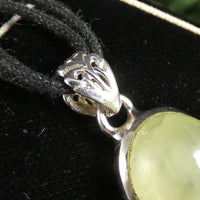 Prehnite in Sterling Silver Pendant (831)