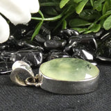 Prehnite in Sterling Silver Pendant (833)