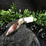 Rhodocrosite in Sterling Silver Pendant(various)