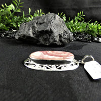 Rhodocrosite in Sterling Silver Pendant(various)