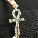 Ankh Crystal Bracelet