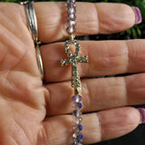 Ankh Crystal Bracelet