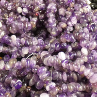 Crystal Amethyst Tumbled Chip Beads (various)