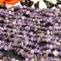 Crystal Amethyst Tumbled Chip Beads (various)