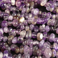 Crystal Amethyst Tumbled Chip Beads (various)