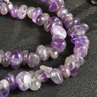 Crystal Amethyst Tumbled Chip Beads (various)