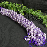 Chevron Amethyst Nugget Beads