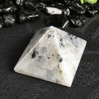 Rainbow Moonstone Pyramids (~16-22 g) (Singles, 5 & 10 Packs) (Various)