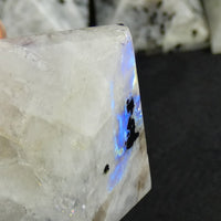 Rainbow Moonstone Pyramids